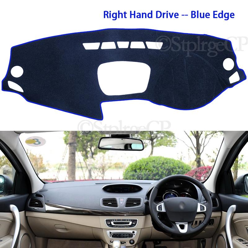 Dashboard Cover Pad Sunshade Dashmat Car Accessories 2012 2014 2015 2016 for Renault Fluence 2009~2017 Samsung SM3 Anti-Slip Mat