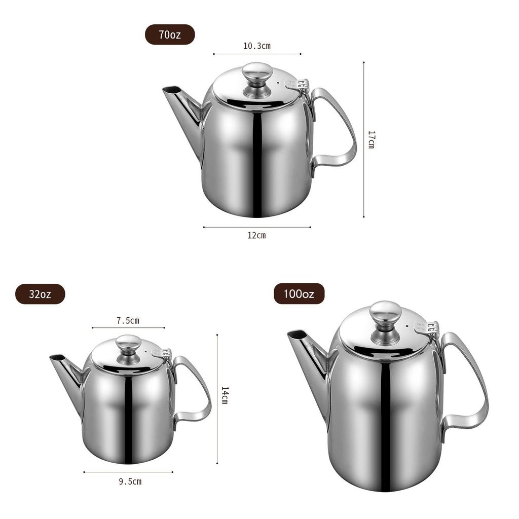 Stainless Steel Cold Water Kettle With Filter For Home And Commercial Use