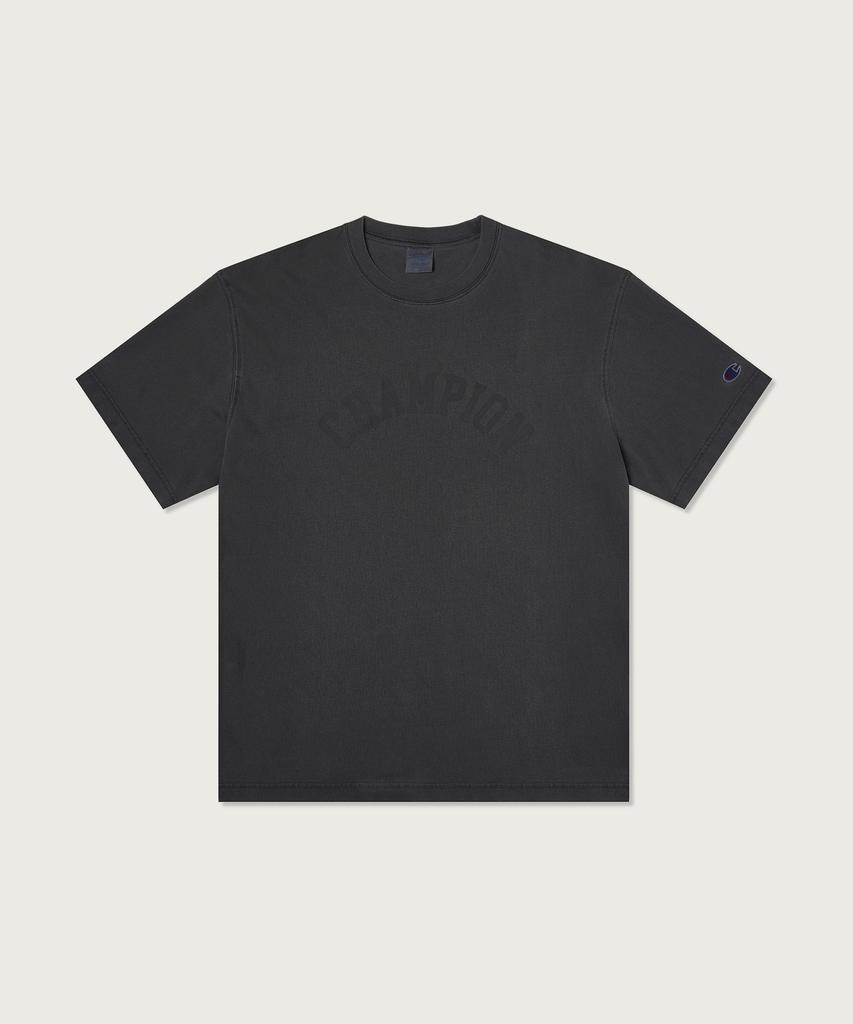 CHAMPION Arch Logo Garment-Dyed T-Shirt 3 Colors