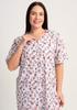 Women's Nightgown 4XL Vienetta Cotton Short Sleeve For Summer Nice