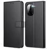 Case for Xiaomi 11i - Black Leather Effect - Shockproof - Reinforced Protection - Wallet - Unisex