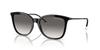 Sunglasses 0AX4151SF SHINY BLACK 55 [Armani Exchange]