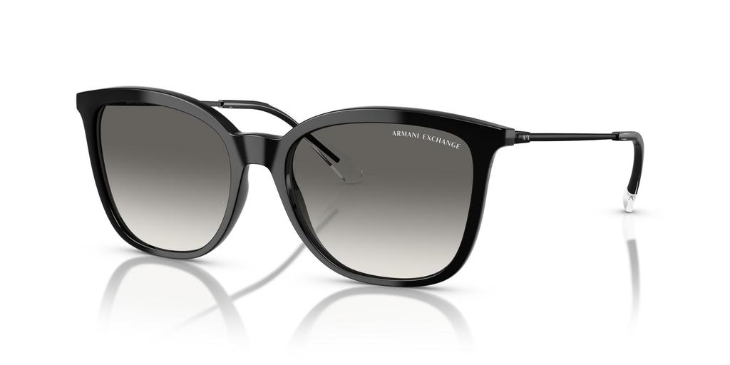 Sunglasses 0AX4151SF SHINY BLACK 55 [Armani Exchange]