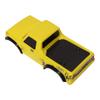 RC Car Body Shells Wheel Base 125mm Shock Resistance RC Accessories for Axial SCX24 1:24 Tracked Vehicle Yellow
