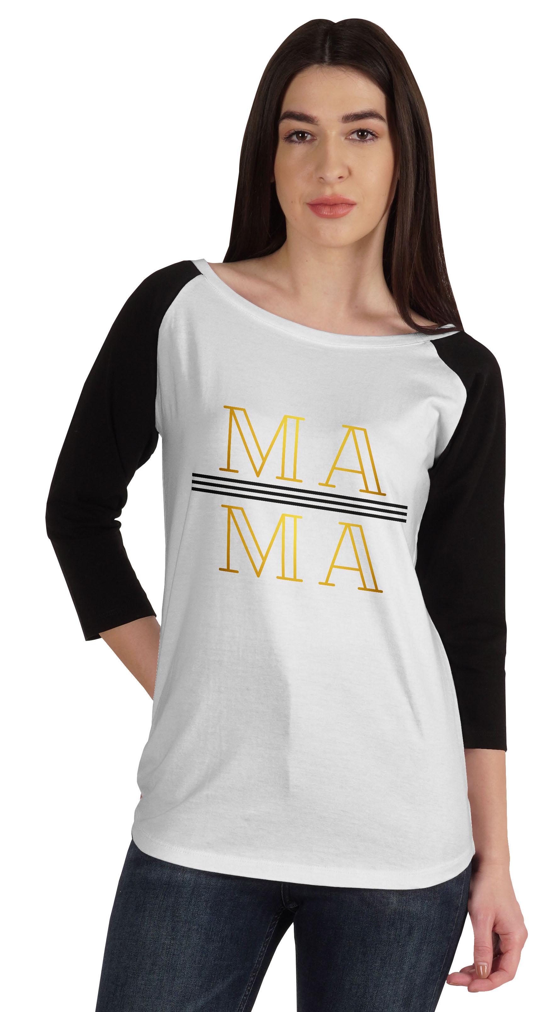 

Футболка Inkmeso Mama для мами Повсякденна літня футболка з графічним зображенням XXL білий