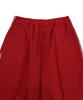 Michikoleondeonkosino Lace-Trimmed Jersey Pants Red