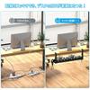 VerkTop Cable Desk Cable Extendable Width 20KG Load Cable Cable No Drilling Cable Cable Fits from Desk Rustproof Carbon Cable Router Cord Cable Cable