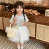 Fashionable Baby Summer Beach Bag Charming Woven Handheld Tote For Girls