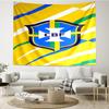 1PC Brazilian Football Federation Printed Tapestry Room Decoration Wall Hanging for Living Room Bedroom, dormitory, Birthday and Christmas gifts