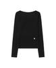 Ledeoli Square Neck Ribbed Long Sleeve [3 Colors]