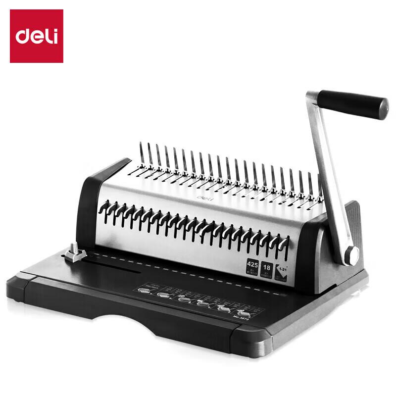 Deli 3873 Manual Comb Binding Machine