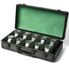 AUKURA Watch Organizer Aluminum Watch Storage Hard Watch Travel Padded Case for Watch Display and 10 Slots Case, Box, Box, Organization,