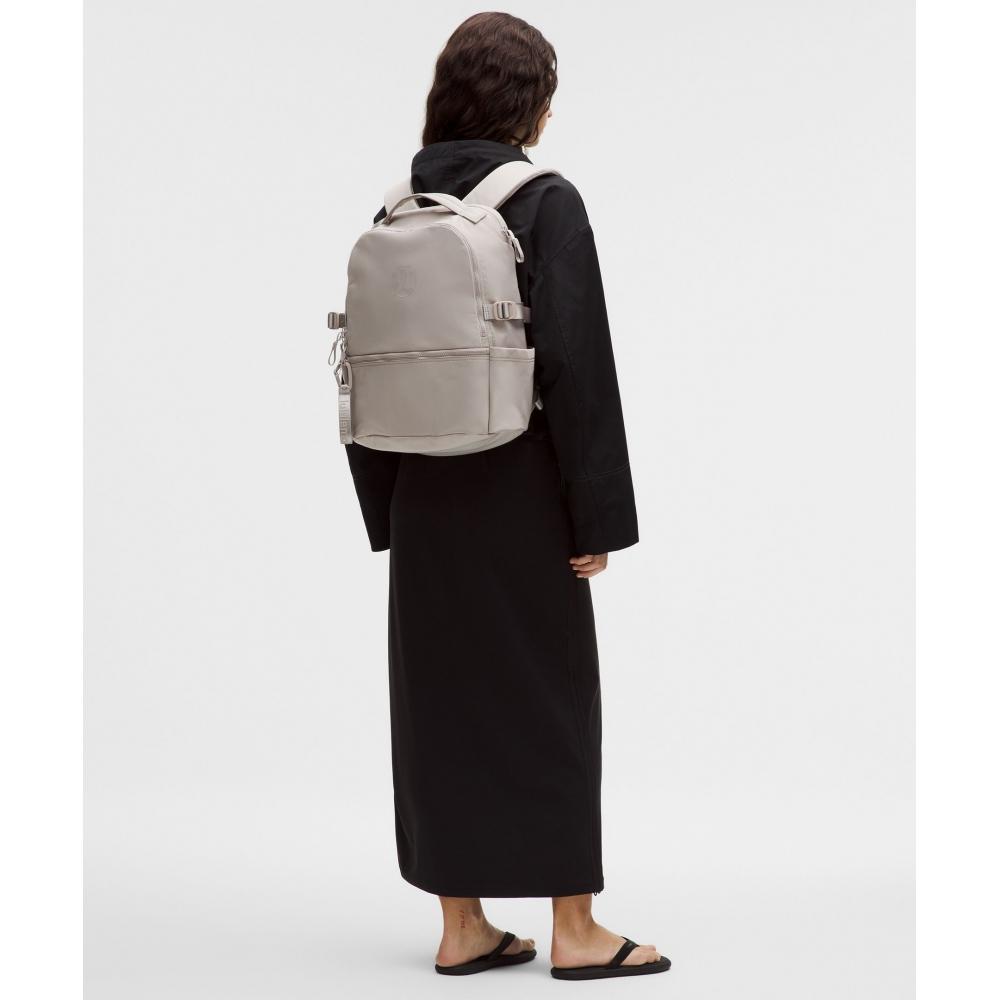 Lululemon New Crew Backpack 22l  Updated Downtown Tan Wacky Khaki