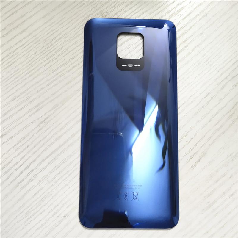 Coperchio Batteria Posteriore Alloggiamento Porta Posteriore Per Xiaomi Redmi Note 9S 9 Pro 64MP Coperchio Batteria Con Adesivo Sticker Parti di Ricambio
