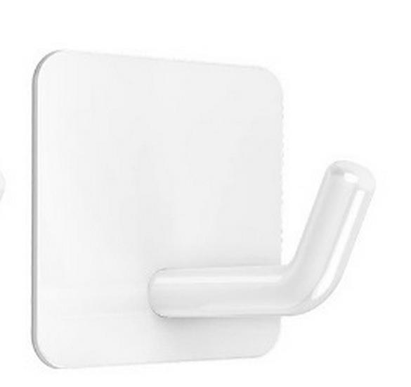 Weds Stainless Steel Punch-Free Sticky Wall Hook for Clothes, Bathroom, Kitchen, Toilet, or Fitting Room.