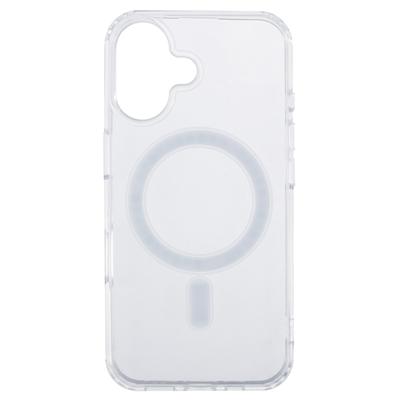 For iPhone 17 Phone Case Compatible with MagSafe with Tempered Glass Screen Film+Clear Lens Film