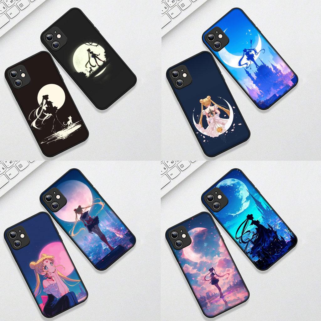 Anime S-Sailors Girl Moons Poster Phone Cover for Samsung Galaxy S25 S24 S23 Fe Ultra Plus S7 Edge A05 A06 A16 A55 A15 A35 Case