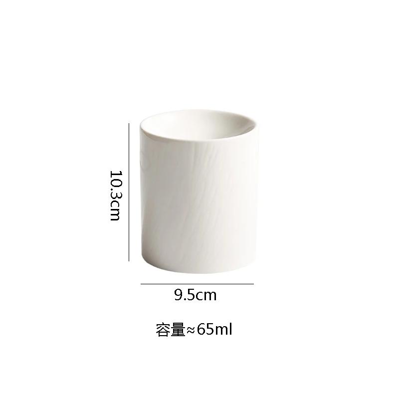 Creative Ceramic Dinner Plates Solid Color Tableware Cooking Dish Pasta Steak Plates Hotel Restaurant Snack Pastry Desserts Tray