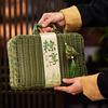 Chinese Style Handheld Rattan Gift Box