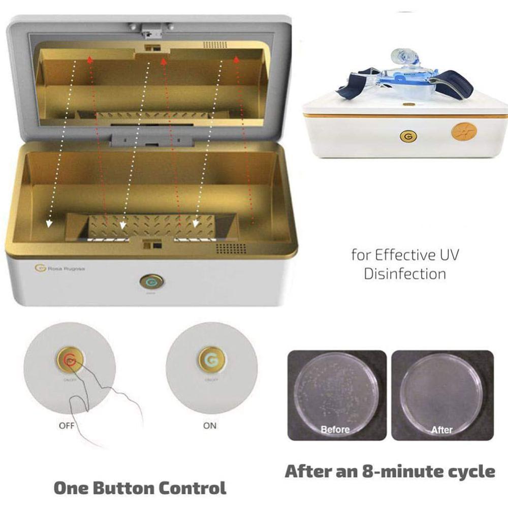 Buy UV Sterilizer Box With Ozone CPAP Cleaner LED UV Light Disinfection