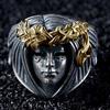 New Men's Ring Retro Goddess Style Punk Style Jewelry
