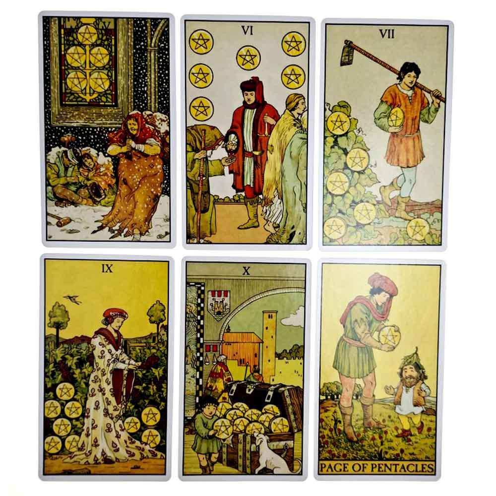 Etter Tarot Deck 78PCS kortspill