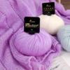 High-Glitter Mohair Wool Spray Yarn - 25g Ball for Hand Knitting & Crochet