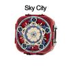 City of Sky Music Box Wood Puzzles Model Kit Assembly Ring Box  Wedding Ring Box