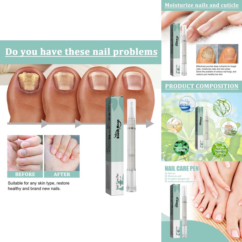 Caneta Reparadora de Unhas South Moon Com Fórmula Nutritiva Para Cuidados Gerais com Mãos e Pés