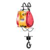 2-in-1 Portable Electric Hoist Winch 1100LBS Wired/Wireless Remote Control