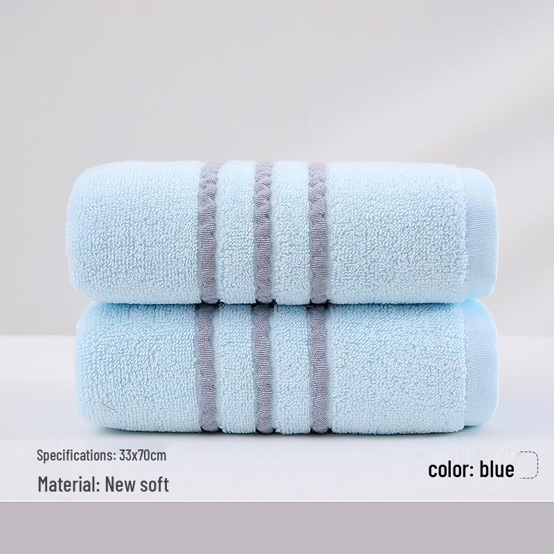 18s Pure Cotton Super Soft Face Towel - Thick, Water-Absorbent Gift Souvenir