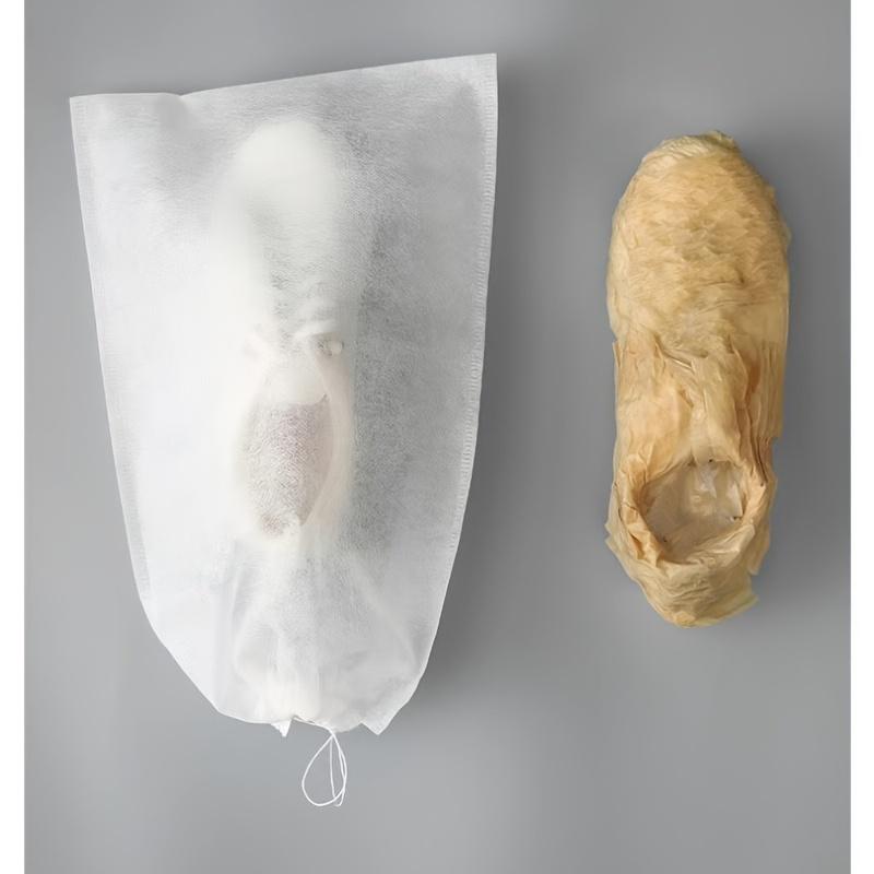 Premium White Shoe Storage Bags Durable Non-Woven, Drawstring Closure, Anti-Yellow, Moisture Guard, Perfect for Travel Shoes Non-Dust