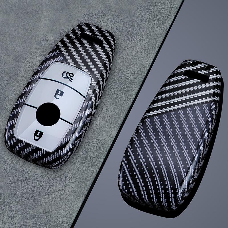 VDPPW1 Hot 2025 3/4 Buttons for Mercedes Benz A C E S G Class GLC CLE CLA GLS AMG W205 W213 W222 Carbon Fiber Car Key Case Cover Shell