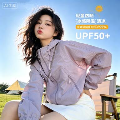 1011 Summer New Women's Sun-Protection Shirt, Large Brim UV Protection Lightweight Breathable Fishing Sun Protection Men's Outerwear