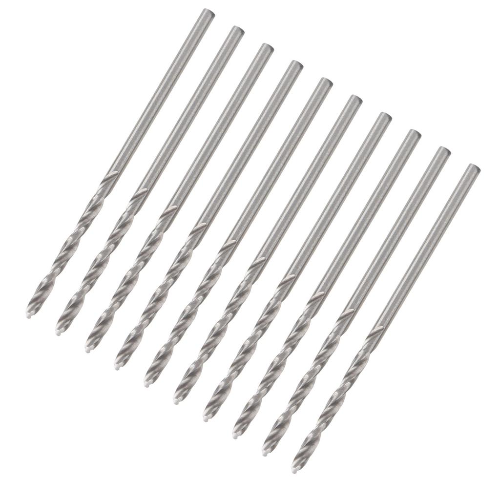 10 Stück Spiralbohrer Klein Gerader Schaft Perlenbohrmaschinen Werkzeuge Eisenwaren 1,75 mm