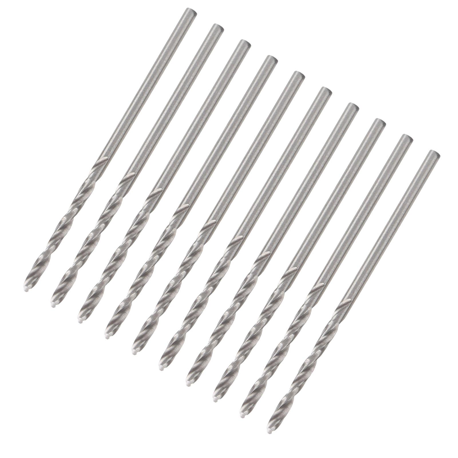 

10 шт. спиральное сверло с маленьким прямым хвостовиком для сверлильного станка с жемчугом, фурнитура 1,75 мм
