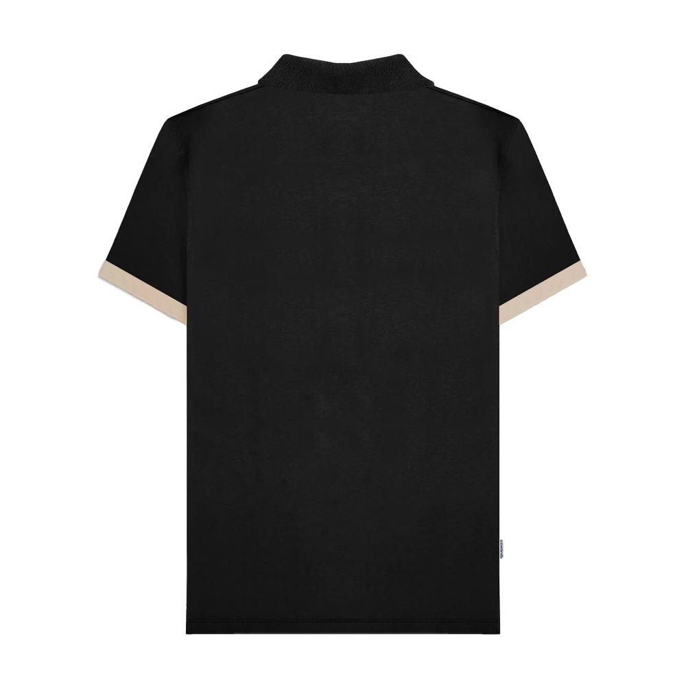 LAMBRETTA Mens Vintage Panelled Polo Shirt