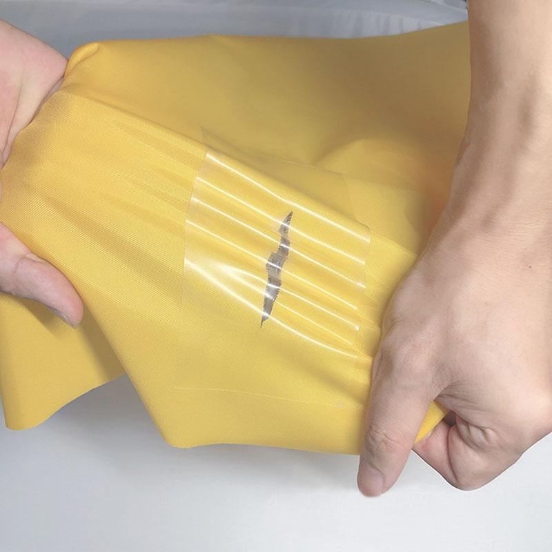 Waterproof Transparent Self Adhesive Nylon Sticker Cloth Patches Outdoor Tent Jacket Repair Tape Not easy to break Patch tool