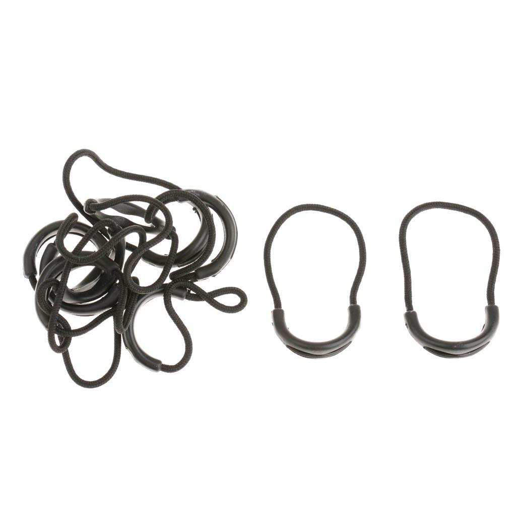 30Pcs Zip Puller Zipper Pulls Cord Replacement Fastener Slider for Backpack 30Pcs Zip Puller Zipper Pulls Cord Replacement Fastener Slider for Backpack