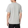 Converse T Shirts Unisex Gray Crew Neck Moderate Straight Fit 10023876-A05
