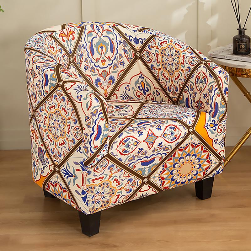 

Чехлы для клубных стульев, эластичные чехлы на кресла, чехол для стула с принтом, чехол для дивана, спандекс, чехлы для диванов для барной стойки, гостиной