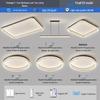 Italian Luxury Ceiling Lamp Set: 2025 Modern Atmospheric Design for Living Room