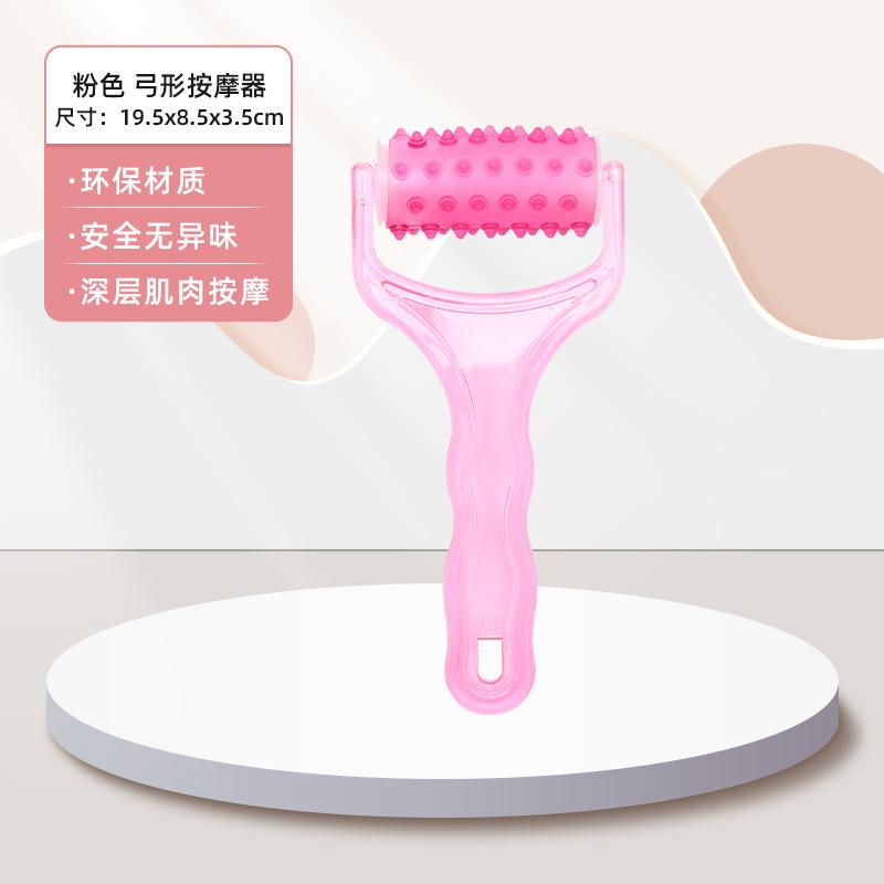 Manual Handheld Roller Massager for Full Body Muscle Relaxation and Soothing