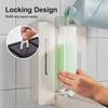 Shampoo and Conditioner Dispenser - Wall-Mounted 3-Chamber Shower Soap Dispenser, No-Drill, 1200ML Capacity, for Bathroom & Hotel