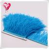 Ostrich Hair Cloth Edge Dress Dress Accessories Skirt Feather Trim With 10-15Cm Tassel