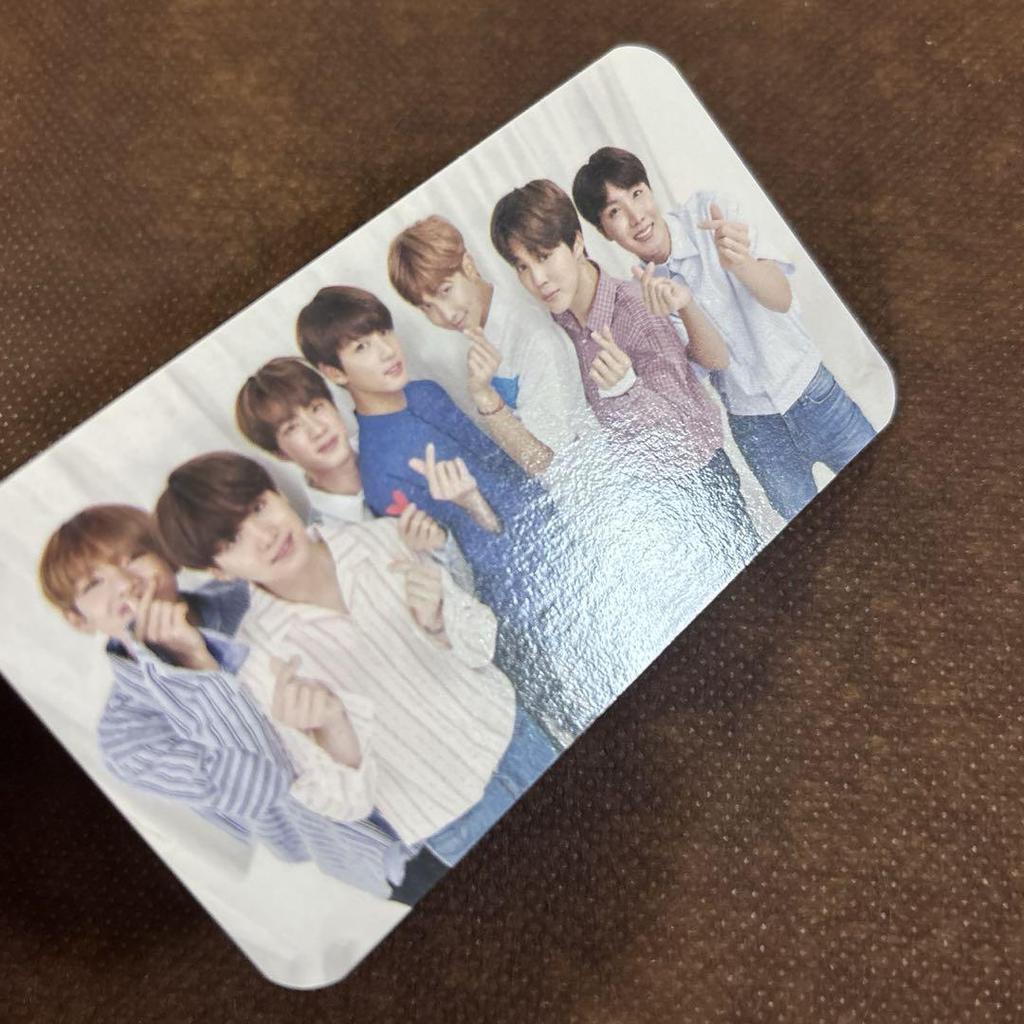 [USED] BTS FC New Membership Bonus Trading Card WINGS TOUR Kyocera