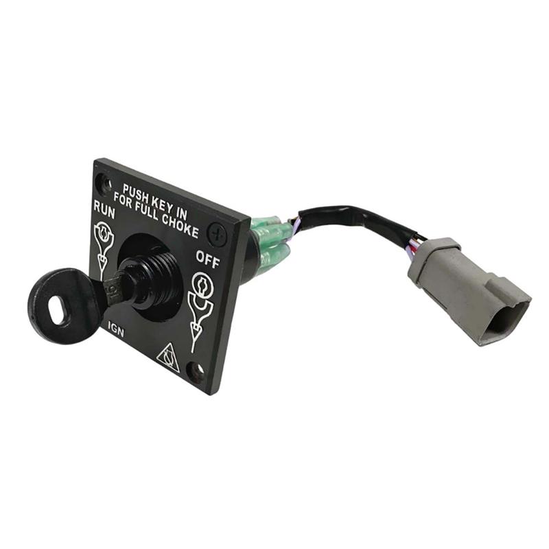 NEW-Ignition Key Switch Start Panel 0176408 For Bombardier Outboard Engine Ignition Without Flameout