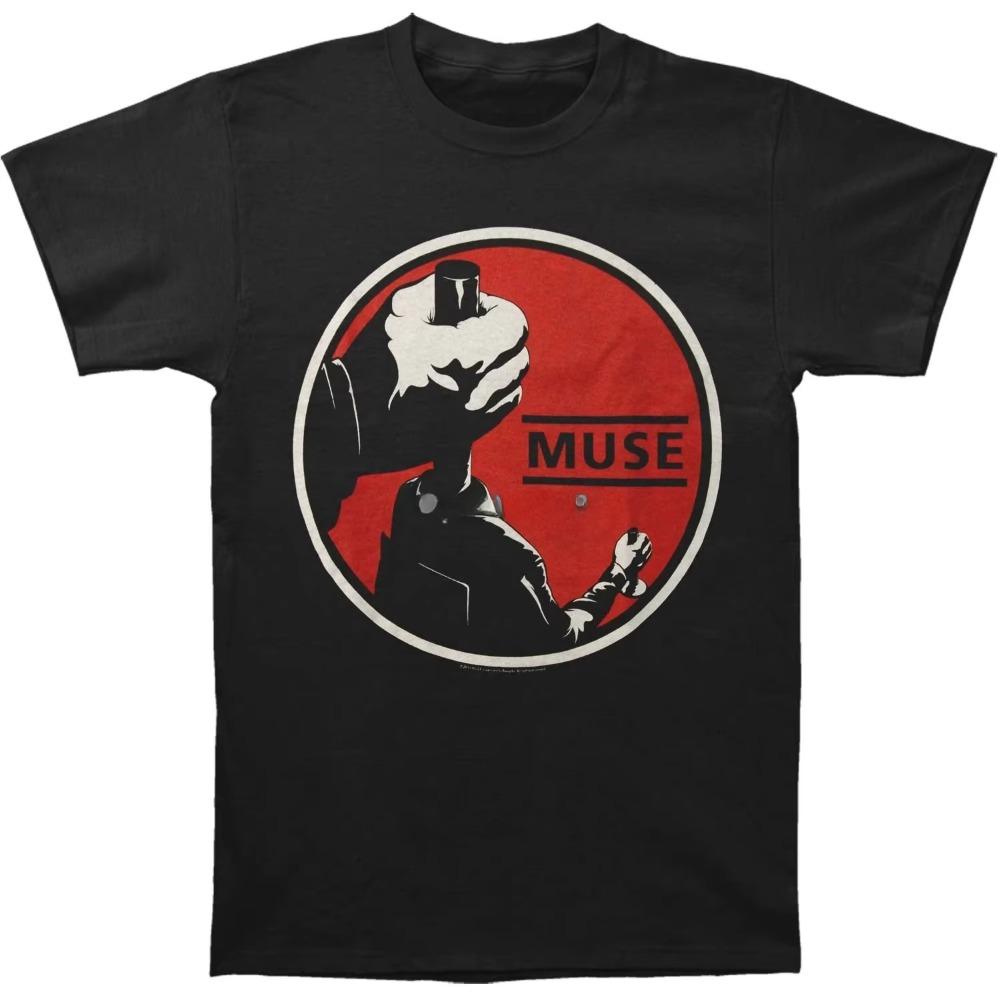 

2024 summer tops men clothing Funny T Shirt Men Novelty Tshirt Muse Joysticks T-Shirt XXXXXL чёрный