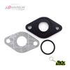 KOVANEW GY6 Intake Gasket For 17mm Carburetor 50cc Moped Scooter ATV Quad Go Kart