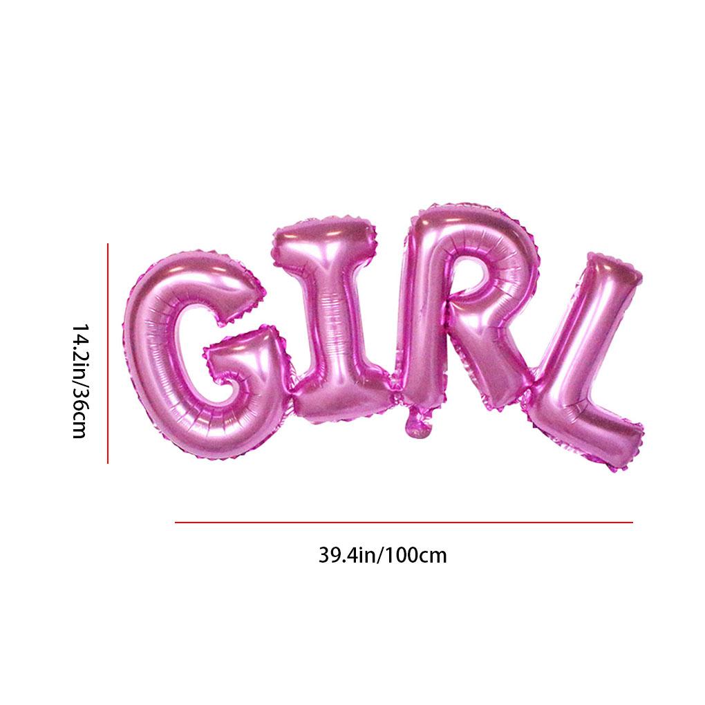Words Balloon Party Alphabet Deoration Balloon Boy Girl Letter Number Script Balloon